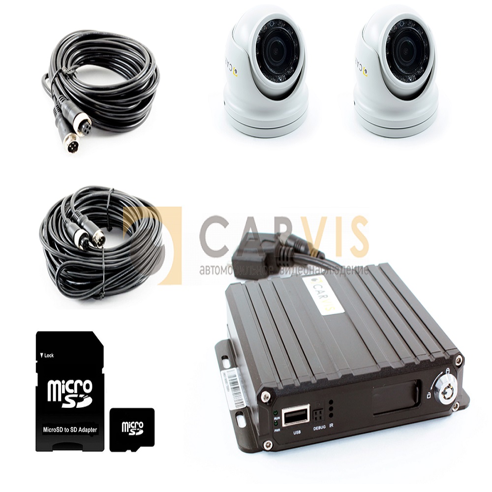 Комплект видеонаблюдения для маршрутного такси под 969 Постановление ОНЛАЙН - ООО "Где Авто"