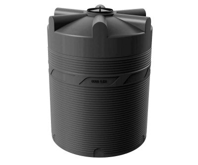 Емкость V 6000 литров черная