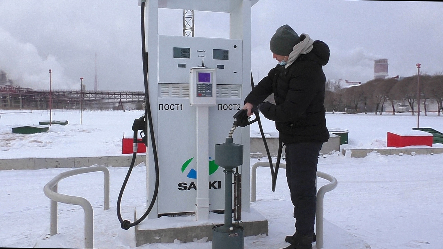 Переоборудование ведомственной АЗС (ПАО "Акрон"), г. Великий Новгород